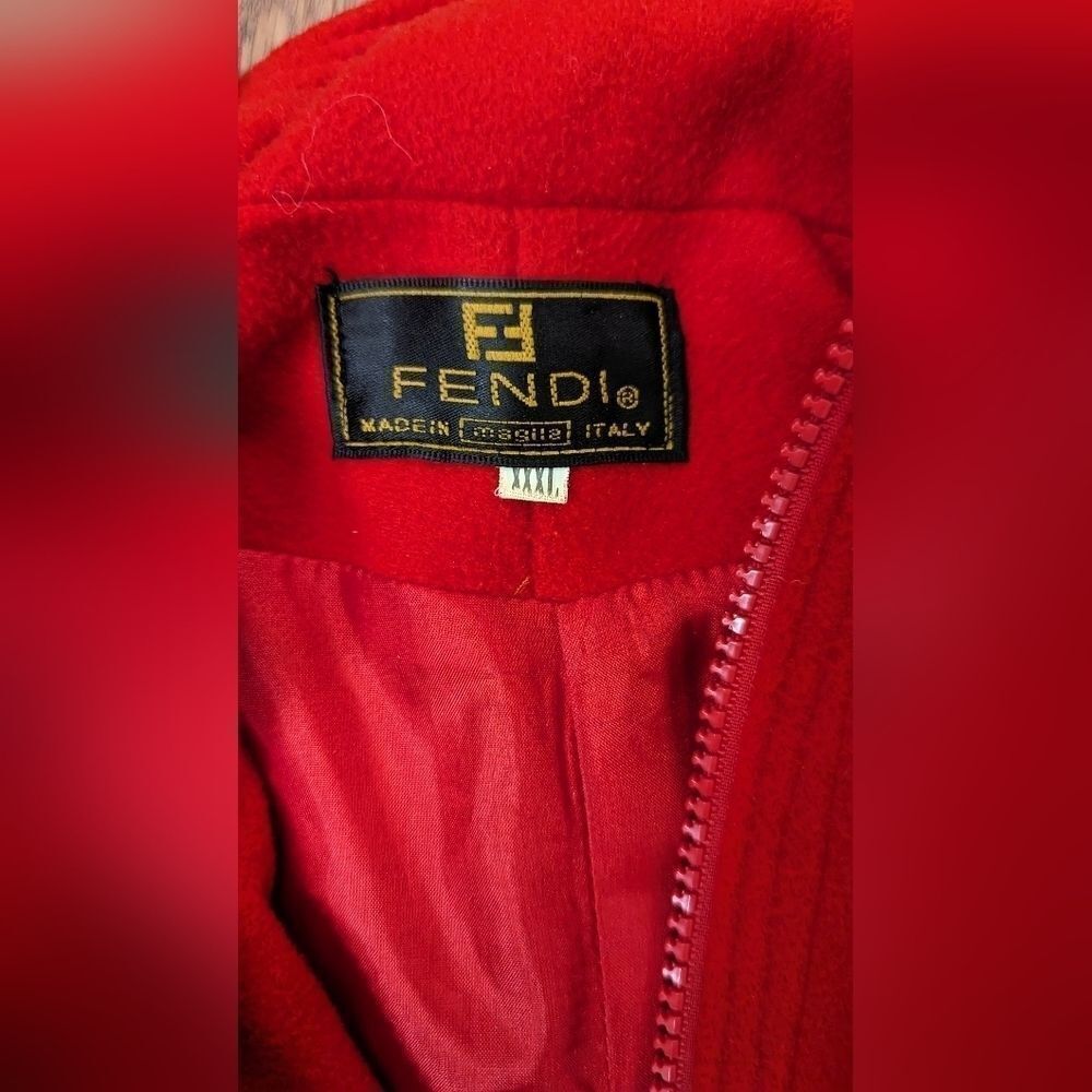Vintage Fendi Cashmere Jacket - Picture 4 of 8